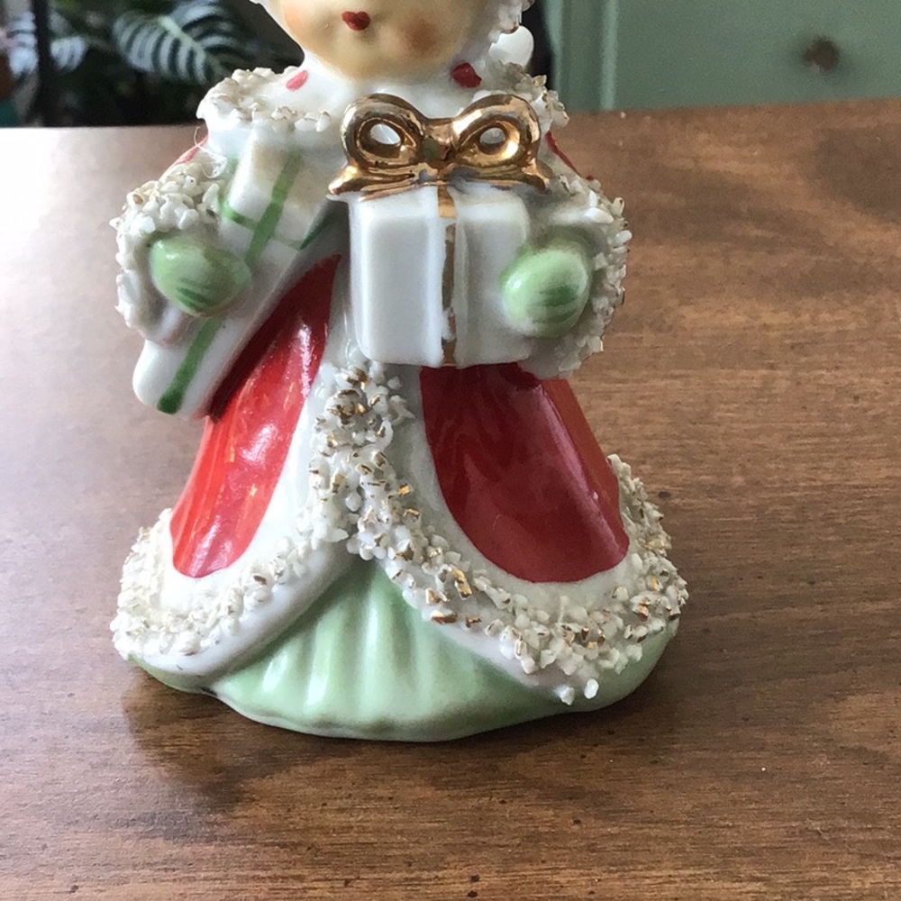 Vintage Lefton Christmas Angel Bell - Picture 8 of 16